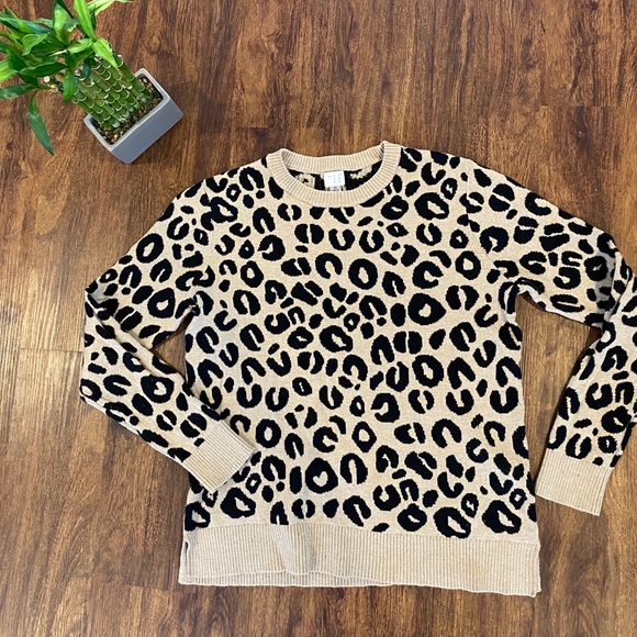 A NEW DAY for TARGET | leopard print sweater - Picture 2 of 4